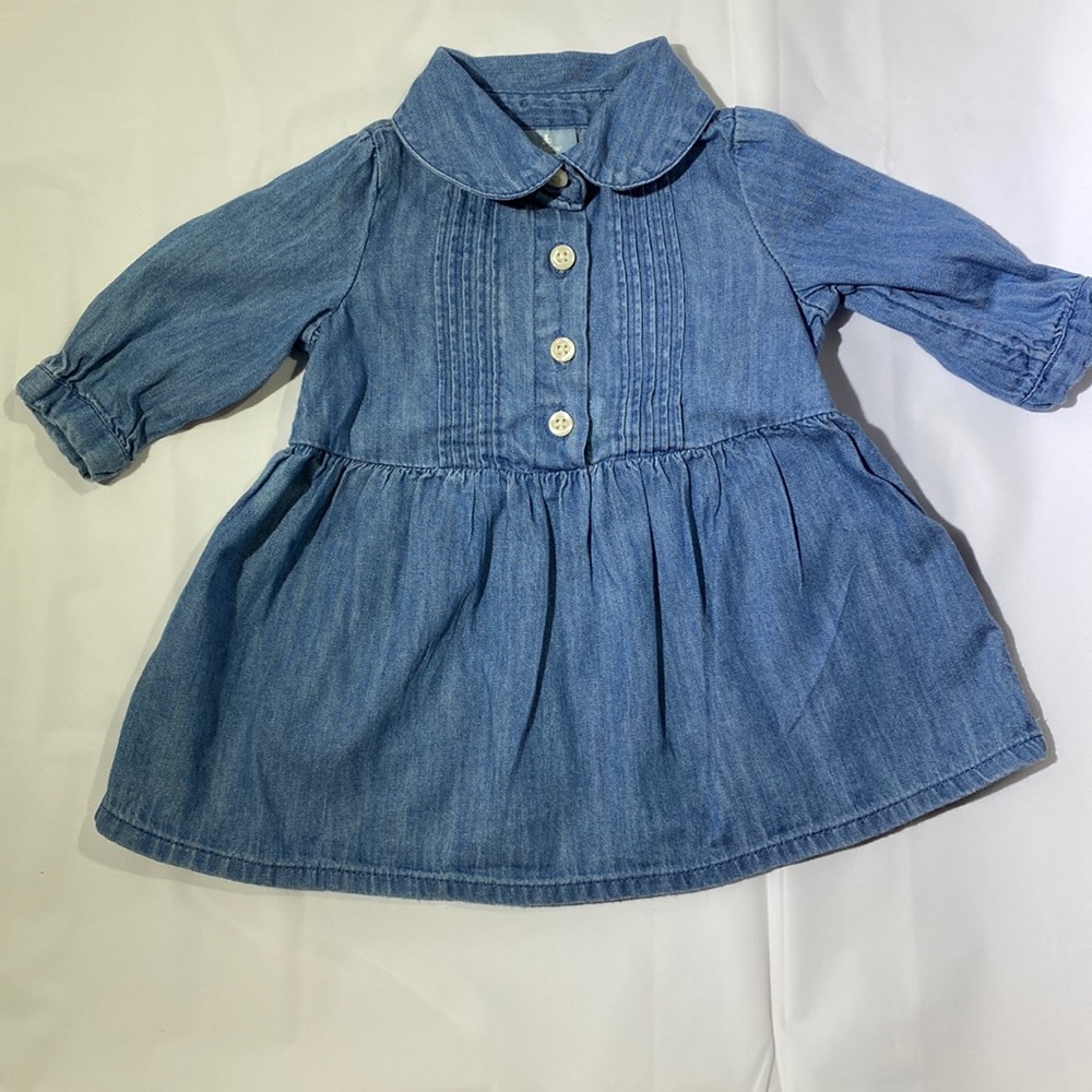 Long Sleeve Denim Dress